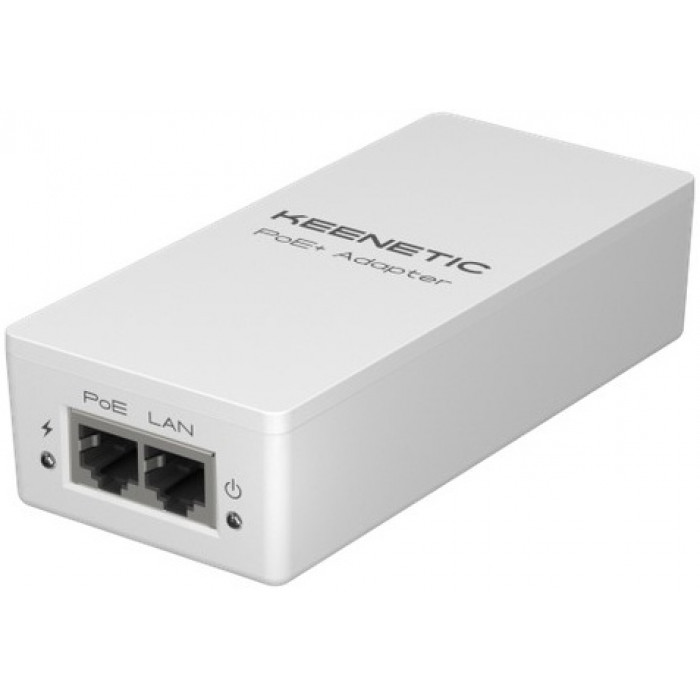 Keenetic PoE+ Adapter KN-4510 — Гигабитный PoE-инжектор, предназначенный для питания IP-камер