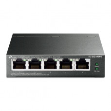 Tp-Link TL-SG105PE - Коммутатор Easy Smart с 5 гигабитными портами (4 порта PoE+)
