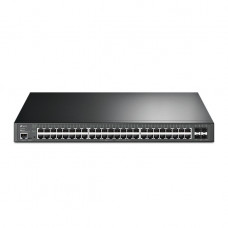 Tp-Link TL-SG3452XP - JetStream 48-портовый гигабитный управляемый коммутатор PoE+ уровня 2+ с четырьмя слотами SFP+ 10 Гбит/с