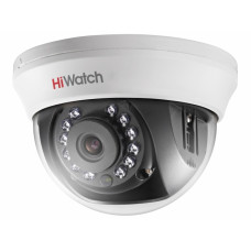 HiWatch DS-T201(B) (2.8 mm) - 2Мп купольная HD-TVI видеокамера для помещений с ИК-подсветкой до 20м