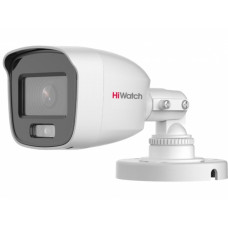 HiWatch DS-T500L(2.8mm) - 5Мп (16:9) цилиндрическая мини-камера 3K с технологией ColorVu и микрофоном